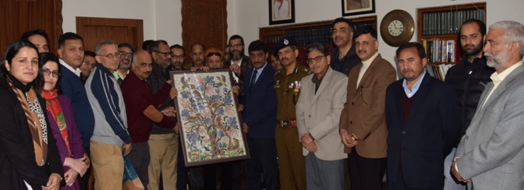 CS office bids farewell to the outgoing Chief Secretary-