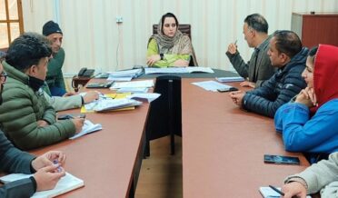 ضلع ترقیاتی کمشنر بارہمولہ نے ویلیو ایشن کمیٹی میٹنگ کی صدارت