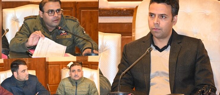 ضلع ترقیاتی کمشنر کولگام نے جے کے ایس ایس بی کے پنچایت سیکرٹری اِمتحان کیلئے سیکورٹی اور دیگر اِنتظامات کا جائزہ لیا