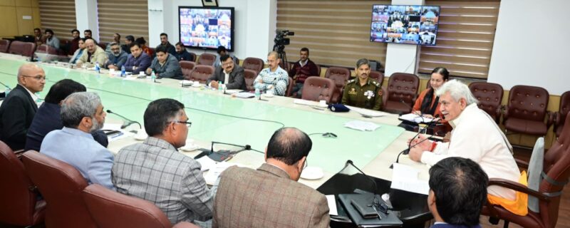 Lt Governor Sh Manoj Sinha interacted with the citizens during LGÆs Mulaqaat