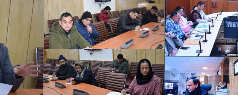 سوربھ بھگت نے جموں وکشمیر کی ہنرمندی کی سکیموں کا جائزہ لیا