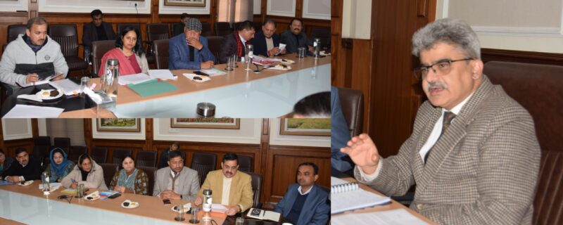 چیف سیکرٹری نے ڈی ڈی سی چئیر پرسن جموں کے مسائل سُنے