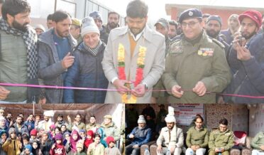 DC Ganderbal inaugurates playground at Surfraw