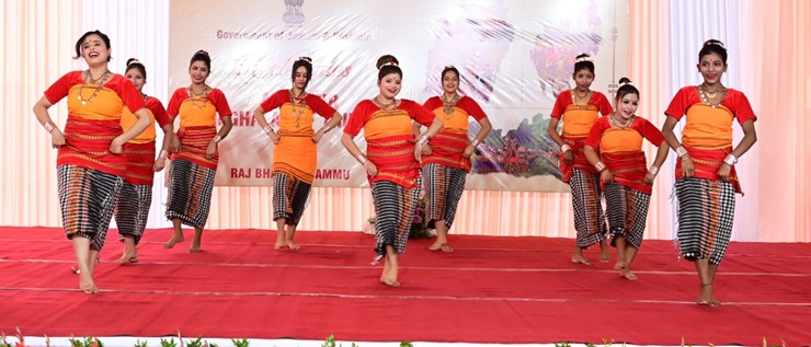 Glimpses of Tripura, Meghalaya & Manipur Statehood Day celebration at Raj Bhawan.