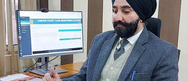 Labour Commissioner, J&K, Charandeep Singh