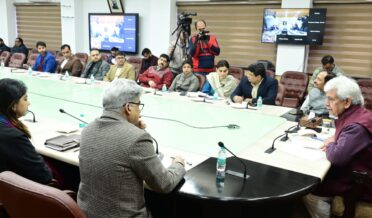Launch ceremony of the Logo and Mascot of Khelo India Winters Games 2024