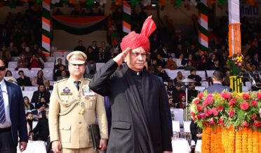 Lt Governor Manoj Sinha unfurls National Flag at Republic Day function
