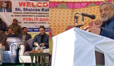 Shaleen Kabra chairs public darbar at far off Sungri village