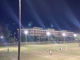 The sports stadium established in 1962 in Anantnag is in a dilapidated condition