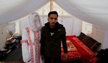 غزہ کے سوگوار ماحول میں خوشی کے لمحات، فلسطینی نوجوان نے شادی کرلی