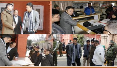 DC Srinagar inspects different Offices in DC Office Complex