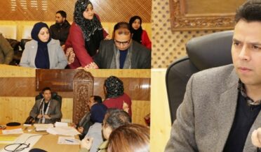 DM Srinagar chairs District Level Screening cum Coordination Committee (DLSCC) meeting