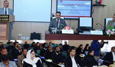 JK Judicial Academy conducts one-day training programme on 'eCourts' for advocates in Jammu Province