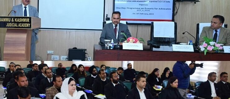 JK Judicial Academy conducts one-day training programme on 'eCourts' for advocates in Jammu Province