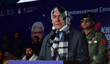 لیفٹیننٹ گورنر نے گلمرگ میں چوتھے کھیلو اِنڈیا گیمز کے سنو سپورٹس ایونٹ کا اِفتتاح کیا