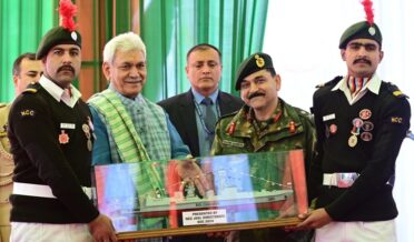 Lt Governor Shri Manoj Sinha interacted with NCC cadets, who took part in Republic Day Parade in New Delhi