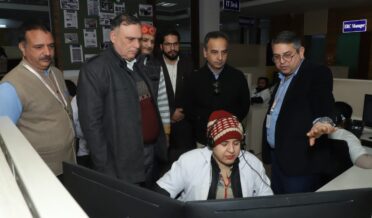 مشن ڈائریکٹر این ایچ ایم نے 108 ایمر جنسی رسپانس سینٹر کا دورہ کیا