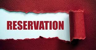 Reservation