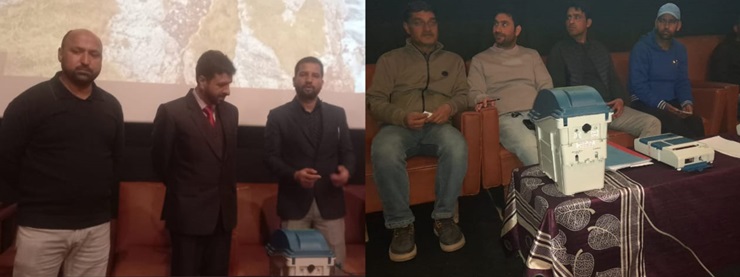 BLOs imparted Training about electoral process at different assembly segments of Kupwara