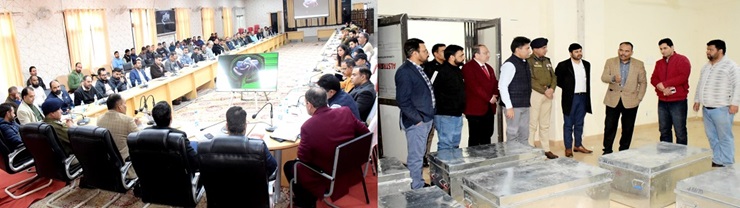 CEO reviews preparations across Kishtwar district