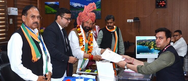 Candidates file nomination for Udhampur Lok Sabha seat