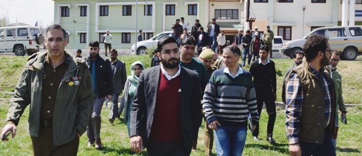 DEO Budgam & SSP Budgam inspect collection distribution centers across the district Take on spot assessment of security arrangements