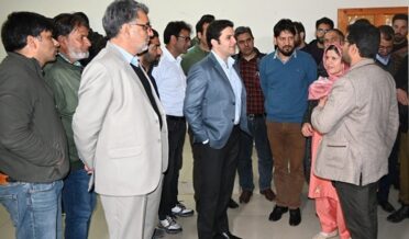 DEO Kulgam inspects Strong rooms, collection distribution centres