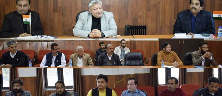DEO Reasi convenes meeting with Political Parties