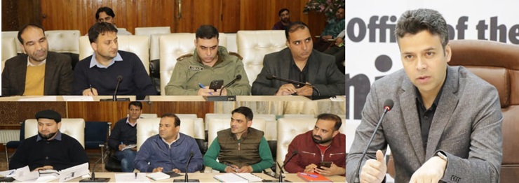DEO Srinagar takes polling station wise review of preparedness for Lok Sabha Elections