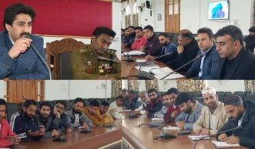 District Election Officer Anantnag holds election related meetings with Political Parties and Media Representatives
