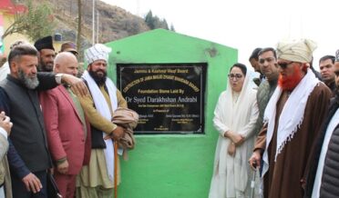 Dr. Darakshan Andrabi visits Rajouri
