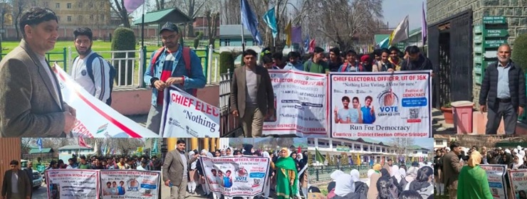 Series of activities held under SVEEP at Kothibagh and SP HSS