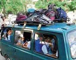 school buses, vans issued