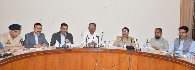 CEO visits Rajouri_ Reviews preparations for Parliamentary Polls