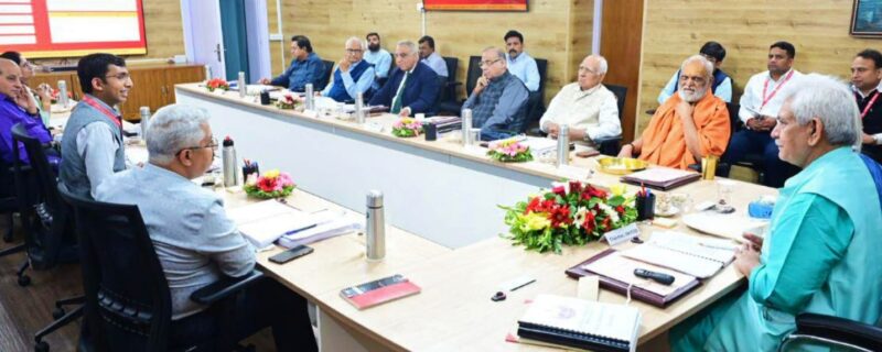 Lt Governor chairs the 72nd Board meeting of Shri Mata Vaishno Devi Shrine Board