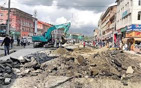 Work is ongoing under the Smart City Project in Shahr Khas