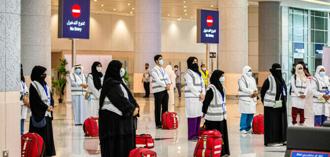 ایران سعودیہ تعلقات میں بہتری، 9سال بعد ایرانی عمرہ زائرین کا پہلا گروپ حجاز مقدس روانہ