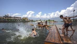 Intensity of heat continued in the valley