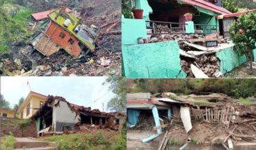 جموں و کشمیر میں بارش اور برف باری کی وجہ سے تباہی