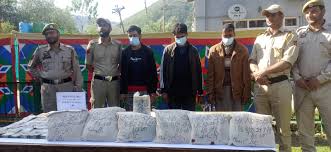 بارہمولہ میں نارکو ٹیرر ماڈیول کا پردہ فاش، 3 گرفتار