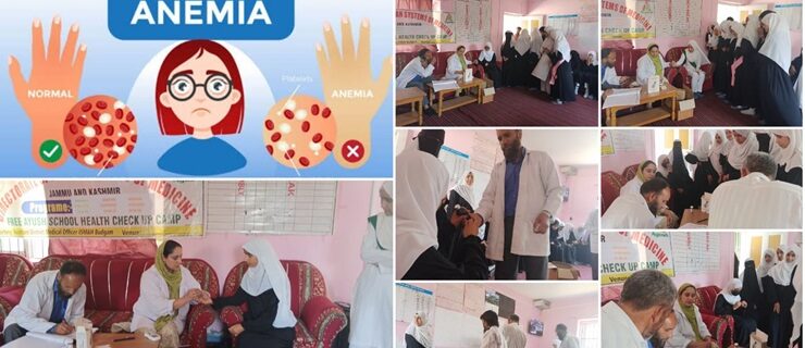 AYUSH Deptt organises free medical camp under ‘Anaemia Mukt Bharat’ campaign at Budgam