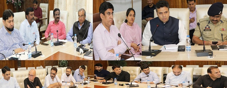 Counting Observers for 02-Srinagar PC reviews preparations for Counting of Votes--