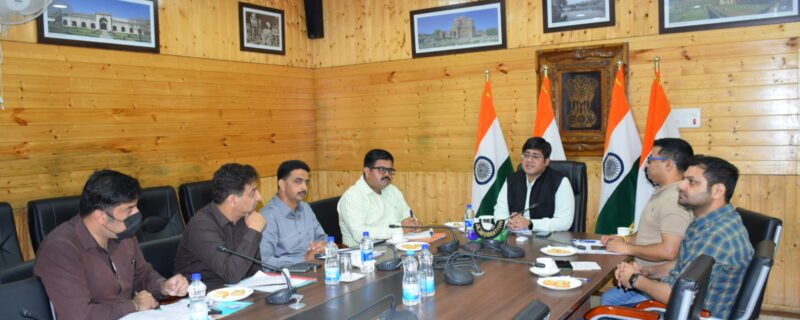 Jatin Kishore reviews arrangements for Shri Amarnath Yatra and implementation of J&K Film Policy