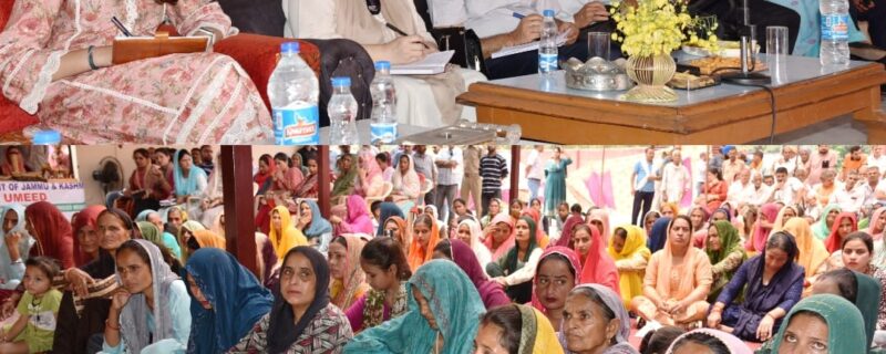 Secretary Information Presides over mega public outreach programme at Kaghote
