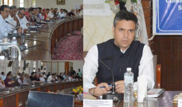 شیتل نندا نے سری نگر میں عوامی دربار کی صدارت کی