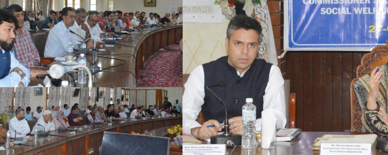 شیتل نندا نے سری نگر میں عوامی دربار کی صدارت کی