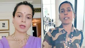 بالی وڈ اداکارہ اور رکن پارلیمنٹ کنگنا کو تھپڑ مارنے والی خاتون کانسٹیبل معطل:’پہلے خوشی ہوئی، پھر مجرمانہ احساس ہوا‘