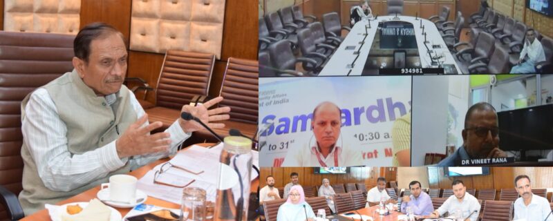مشیر راجیو رائے بھٹناگر نے جے کے ڈبلیو ڈی سی کے 29ویں بورڈ میٹنگ کی صدارت کی