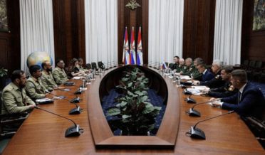 چیئرمین جوائنٹ چیفس جنرل ساحر شمشاد کی ماسکو میں اعلیٰ روسی حکام سے ملاقاتیں