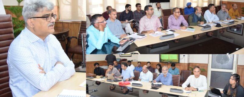 Chief Secretary reviews progress on establishment of KKGs across J&K, KKG Software